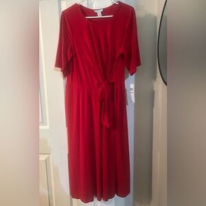 London Times Red dress •|Open to Trade|•